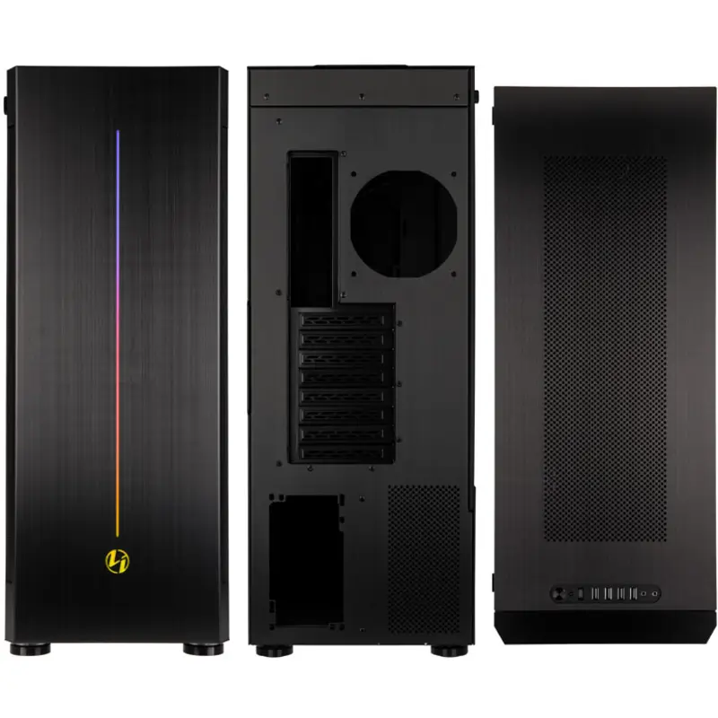 Caixa E-ATX LIAN LI V3000WX TG Preta Vidro